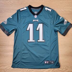 Nike Teal and Black Men's Jersey